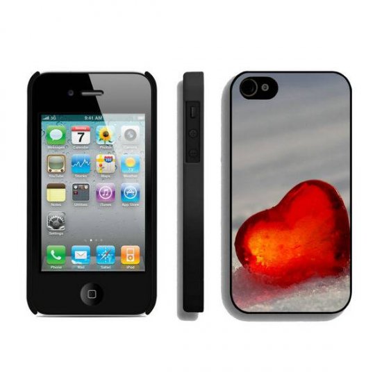 Valentine Snow Love iPhone 4 4S Cases BYO | Women - Click Image to Close